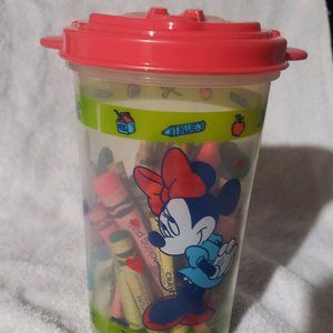 Tupperware Disney pencil holders